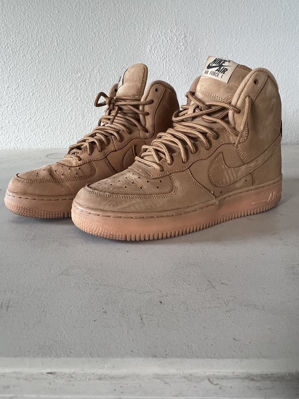 Nike Air Force 1 High '07 LV8 Men's 7Y Wheat Flax Gum Sneakers